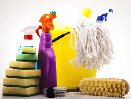 Final safety check after professional carpet cleaning
